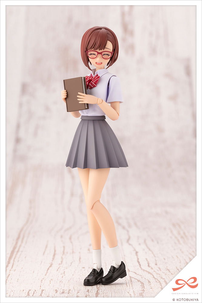 Sousaishojoteien 1/10 Scale Plastic Model Kit: Koyomi Takanashi Ryobu High School Summer Clothes image 3