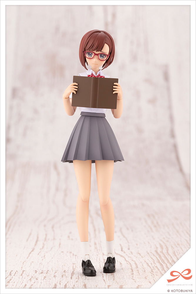Sousaishojoteien 1/10 Scale Plastic Model Kit: Koyomi Takanashi Ryobu High School Summer Clothes image 6