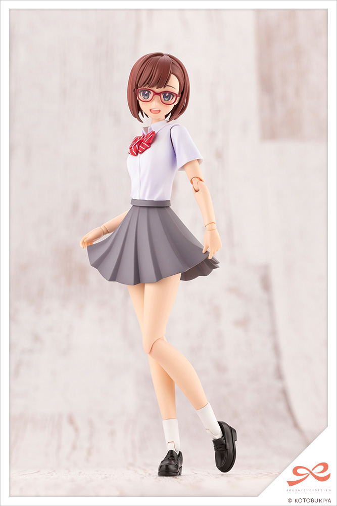 Sousaishojoteien 1/10 Scale Plastic Model Kit: Koyomi Takanashi Ryobu High School Summer Clothes image 8