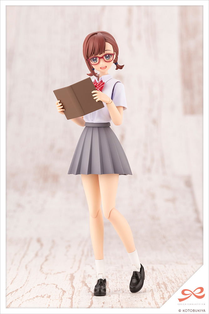 Sousaishojoteien 1/10 Scale Plastic Model Kit: Koyomi Takanashi Ryobu High School Summer Clothes image 9