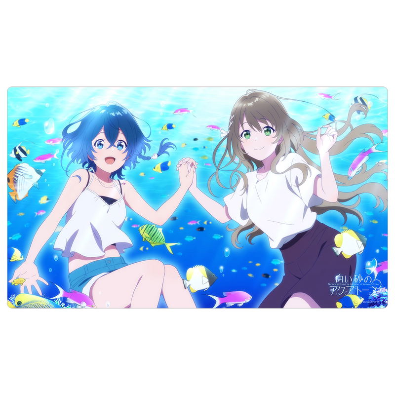 The Aquatope on White Sand Rubber Mat: Kukuru & Fuuka image 1