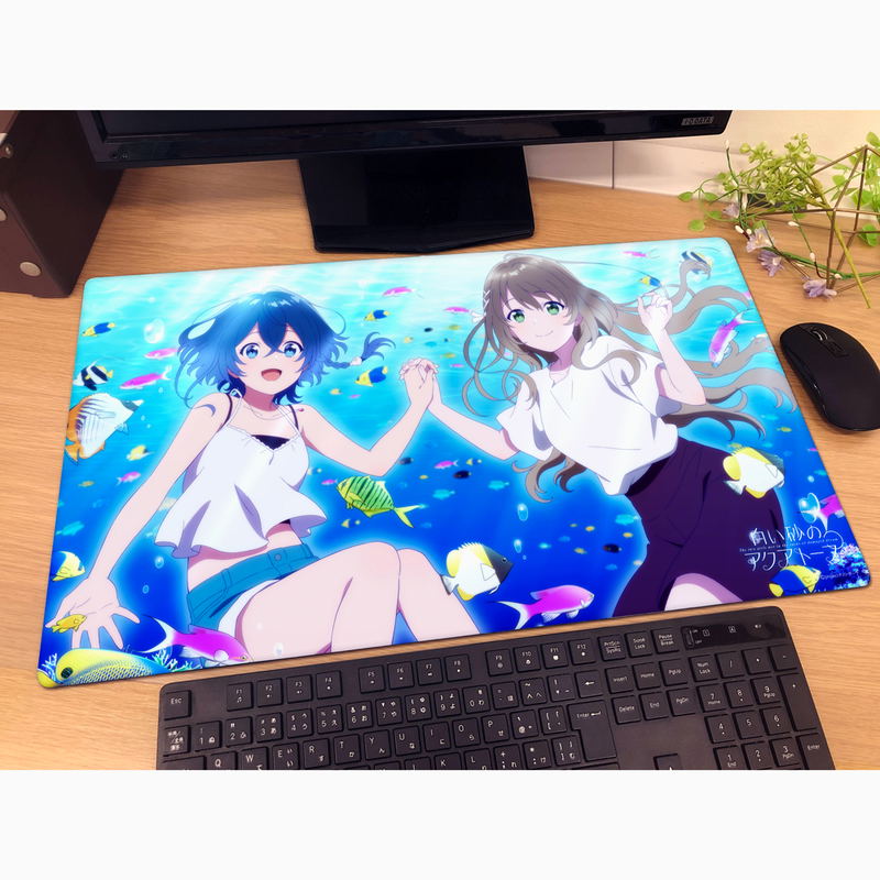 The Aquatope on White Sand Rubber Mat: Kukuru & Fuuka image 2