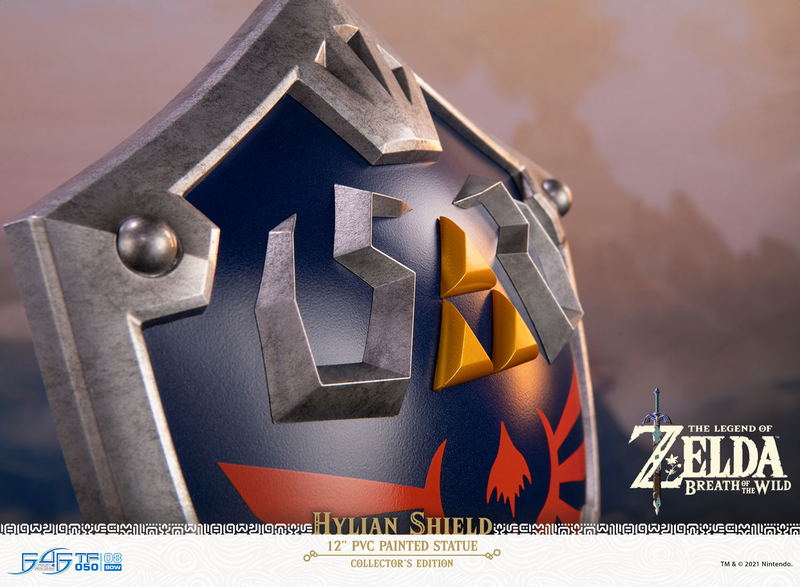 The Legend of Zelda Breath of the Wild PVC Painted Statue: Hylian Shield [Collector's Edition] image 20