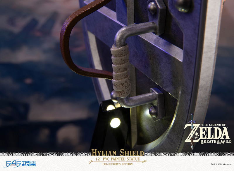 The Legend of Zelda Breath of the Wild PVC Painted Statue: Hylian Shield [Collector's Edition] image 27