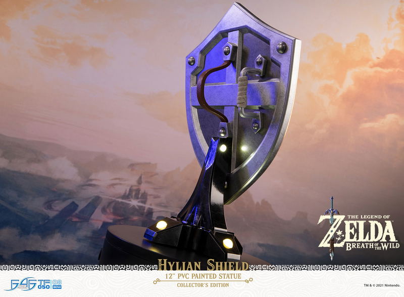 The Legend of Zelda Breath of the Wild PVC Painted Statue: Hylian Shield [Collector's Edition] image 32