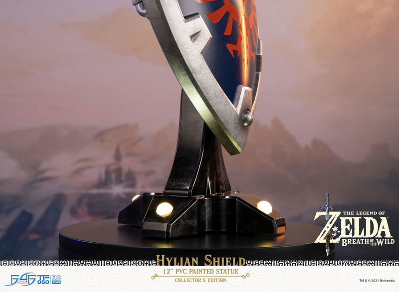 The Legend of Zelda Breath of the Wild PVC Painted Statue: Hylian Shield [Collector's Edition] image 33