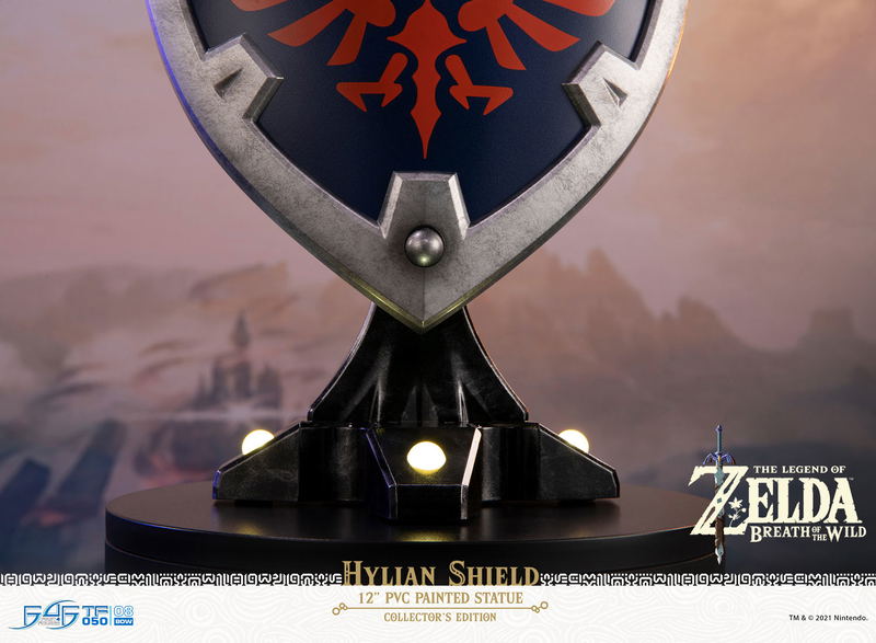 The Legend of Zelda Breath of the Wild PVC Painted Statue: Hylian Shield [Collector's Edition] image 34