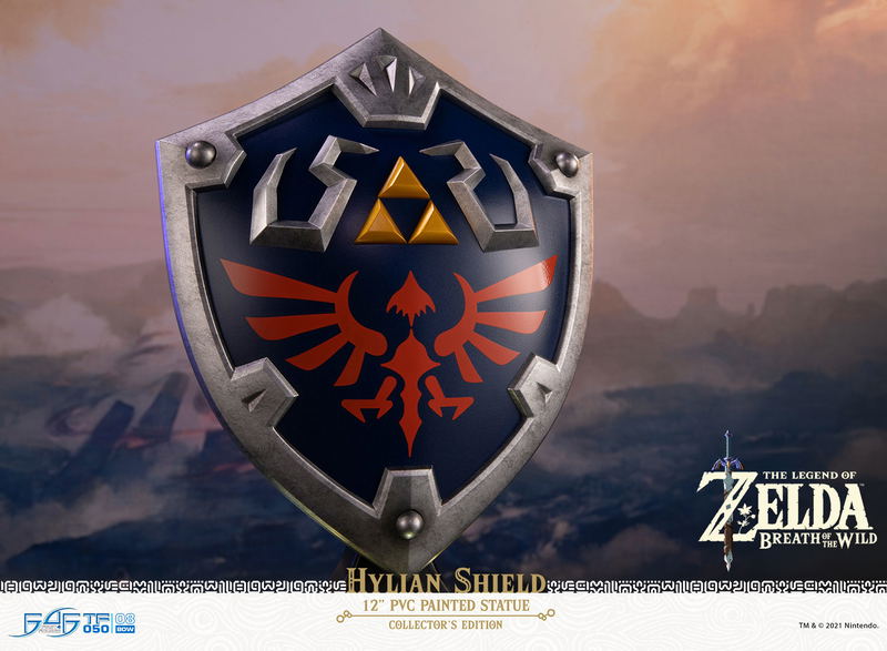 The Legend of Zelda Breath of the Wild PVC Painted Statue: Hylian Shield [Collector's Edition] image 35