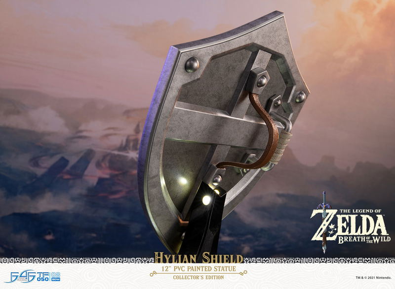 The Legend of Zelda Breath of the Wild PVC Painted Statue: Hylian Shield [Collector's Edition] image 37