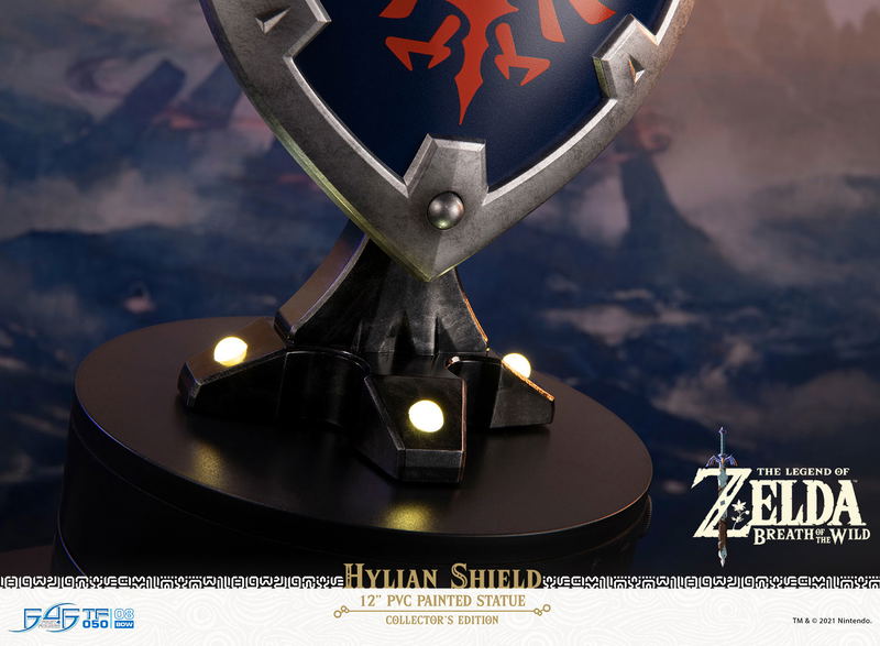 The Legend of Zelda Breath of the Wild PVC Painted Statue: Hylian Shield [Collector's Edition] image 39