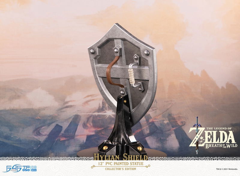 The Legend of Zelda Breath of the Wild PVC Painted Statue: Hylian Shield [Collector's Edition] image 43