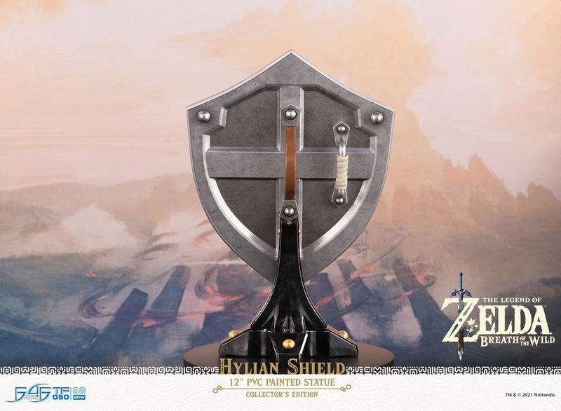 The Legend of Zelda Breath of the Wild PVC Painted Statue: Hylian Shield [Collector's Edition] image 44