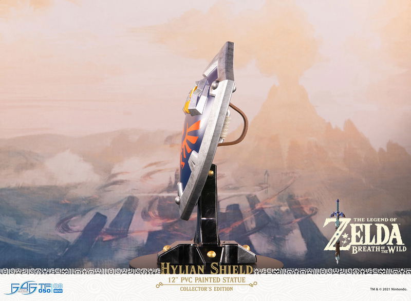 The Legend of Zelda Breath of the Wild PVC Painted Statue: Hylian Shield [Collector's Edition] image 46