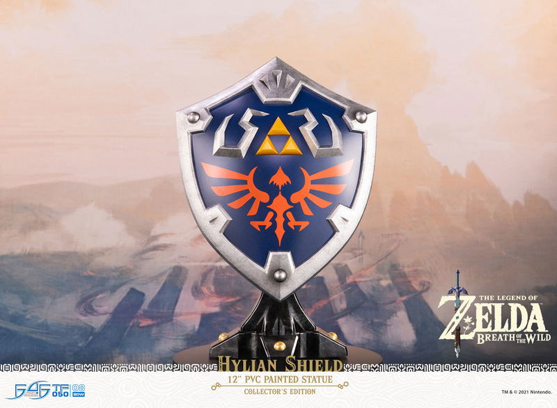 The Legend of Zelda Breath of the Wild PVC Painted Statue: Hylian Shield [Collector's Edition] image 48