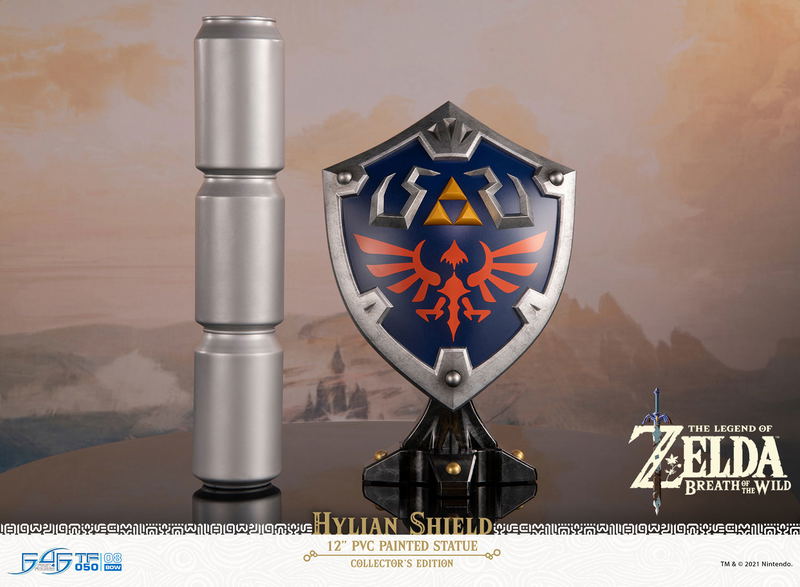 The Legend of Zelda Breath of the Wild PVC Painted Statue: Hylian Shield [Collector's Edition] image 49