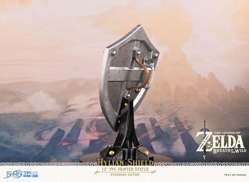 The Legend of Zelda Breath of the Wild PVC Painted Statue: Hylian Shield [Standard Edition] image 14