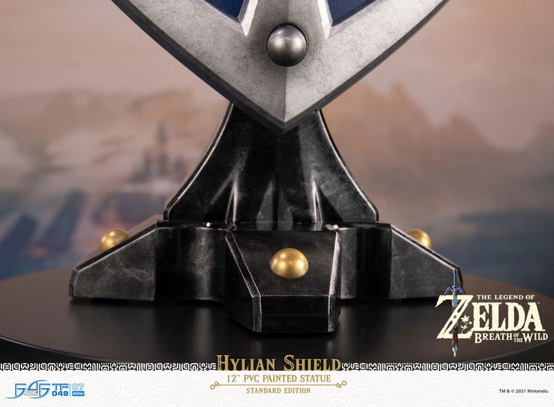 The Legend of Zelda Breath of the Wild PVC Painted Statue: Hylian Shield [Standard Edition] image 20