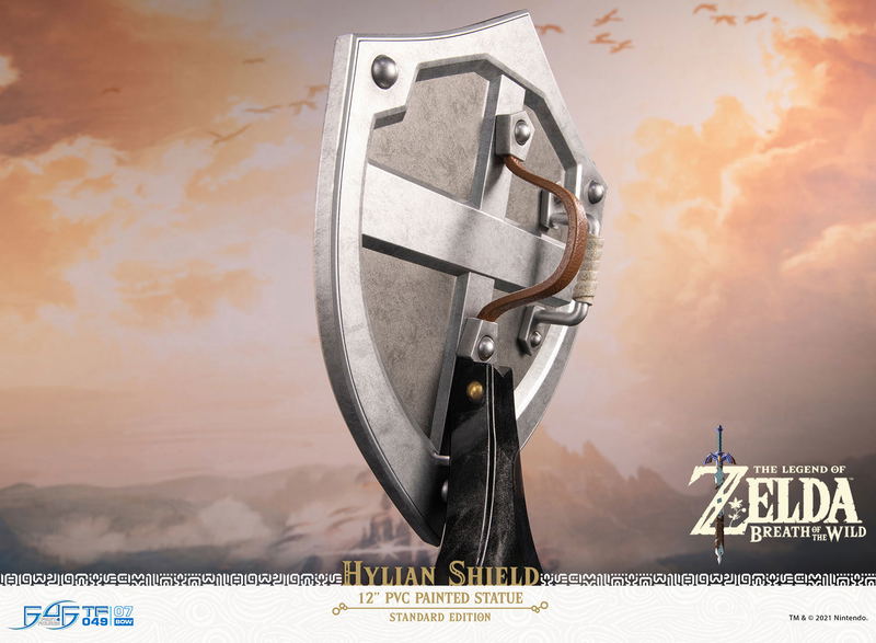 The Legend of Zelda Breath of the Wild PVC Painted Statue: Hylian Shield [Standard Edition] image 22