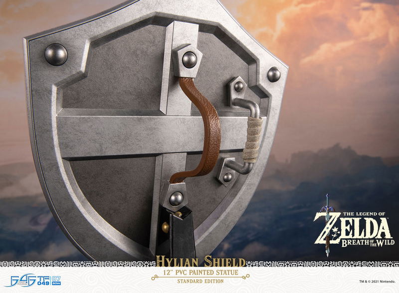 The Legend of Zelda Breath of the Wild PVC Painted Statue: Hylian Shield [Standard Edition] image 23