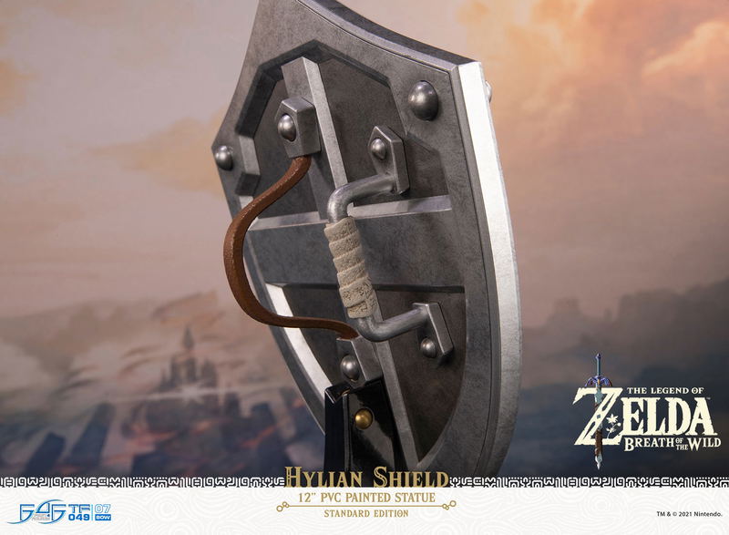 The Legend of Zelda Breath of the Wild PVC Painted Statue: Hylian Shield [Standard Edition] image 24