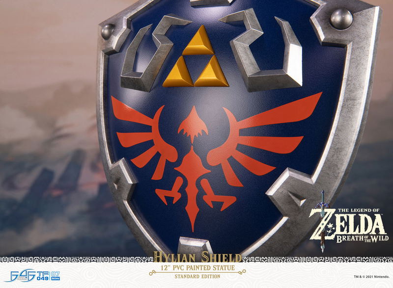 The Legend of Zelda Breath of the Wild PVC Painted Statue: Hylian Shield [Standard Edition] image 25