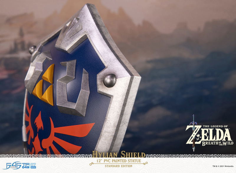 The Legend of Zelda Breath of the Wild PVC Painted Statue: Hylian Shield [Standard Edition] image 26