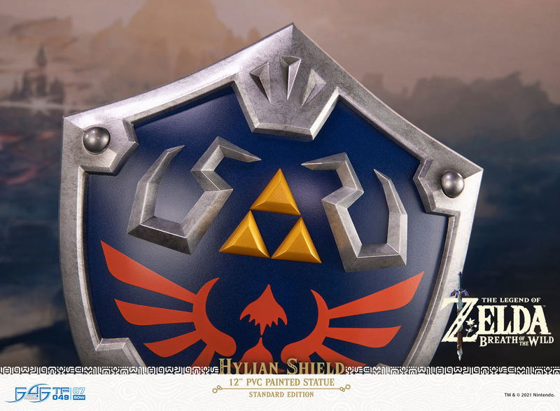 The Legend of Zelda Breath of the Wild PVC Painted Statue: Hylian Shield [Standard Edition] image 28