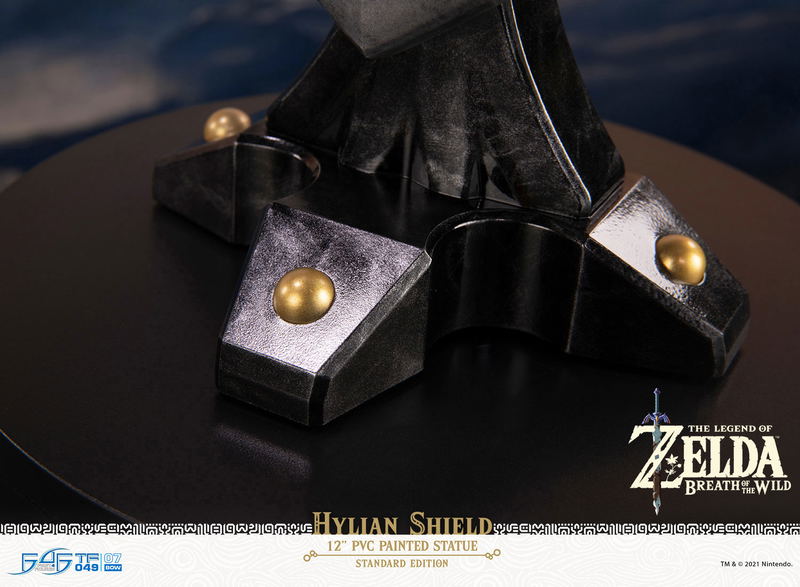 The Legend of Zelda Breath of the Wild PVC Painted Statue: Hylian Shield [Standard Edition] image 29