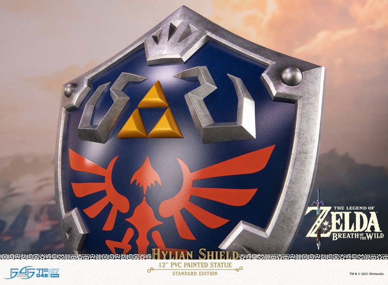 The Legend of Zelda Breath of the Wild PVC Painted Statue: Hylian Shield [Standard Edition] image 30