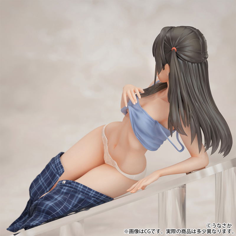 Unasaka Original Illustration 1/6 Scale Pre-Painted Figure: Hosomi no Kanojo image 11
