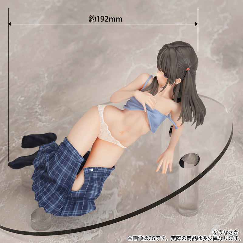 Unasaka Original Illustration 1/6 Scale Pre-Painted Figure: Hosomi no Kanojo image 16