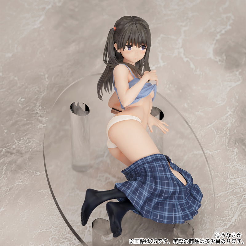 Unasaka Original Illustration 1/6 Scale Pre-Painted Figure: Hosomi no Kanojo image 3