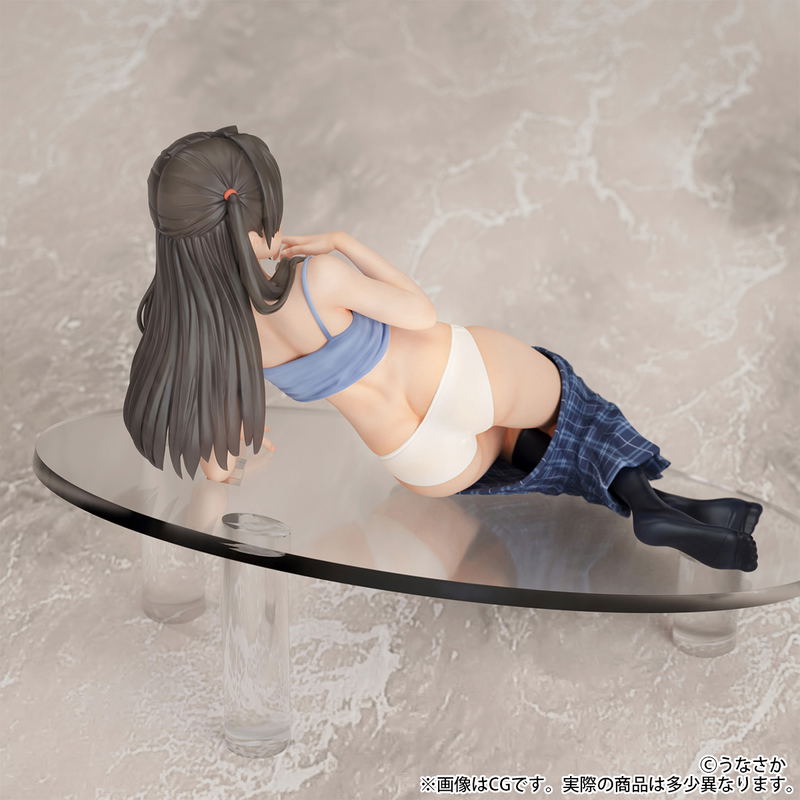 Unasaka Original Illustration 1/6 Scale Pre-Painted Figure: Hosomi no Kanojo image 5