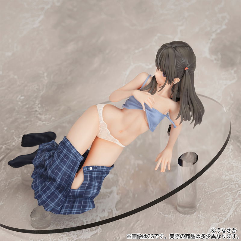 Unasaka Original Illustration 1/6 Scale Pre-Painted Figure: Hosomi no Kanojo image 7