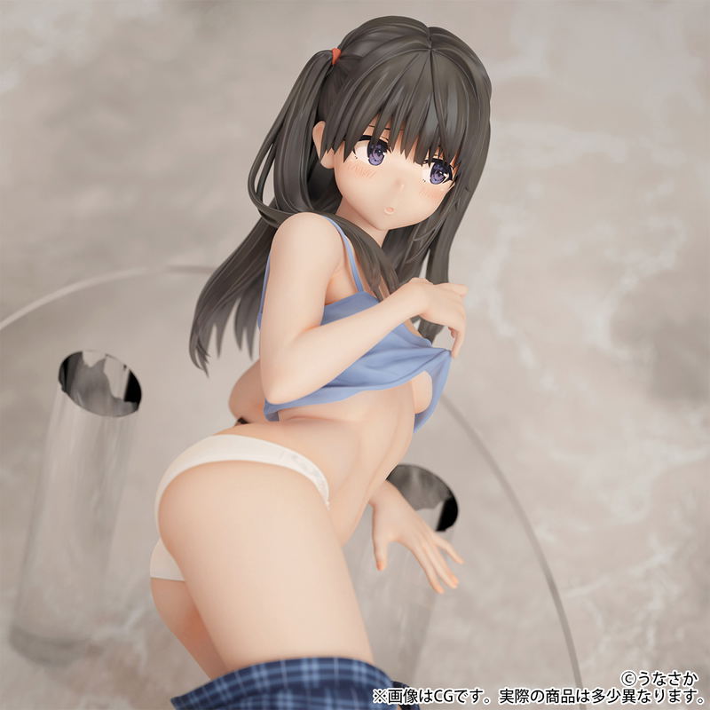 Unasaka Original Illustration 1/6 Scale Pre-Painted Figure: Hosomi no Kanojo image 9