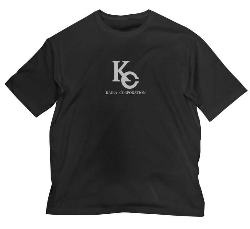 Yu-Gi-Oh! Duel Monsters - Kaiba Corporation Big Silhouette T-shirt Black (L Size) image 1