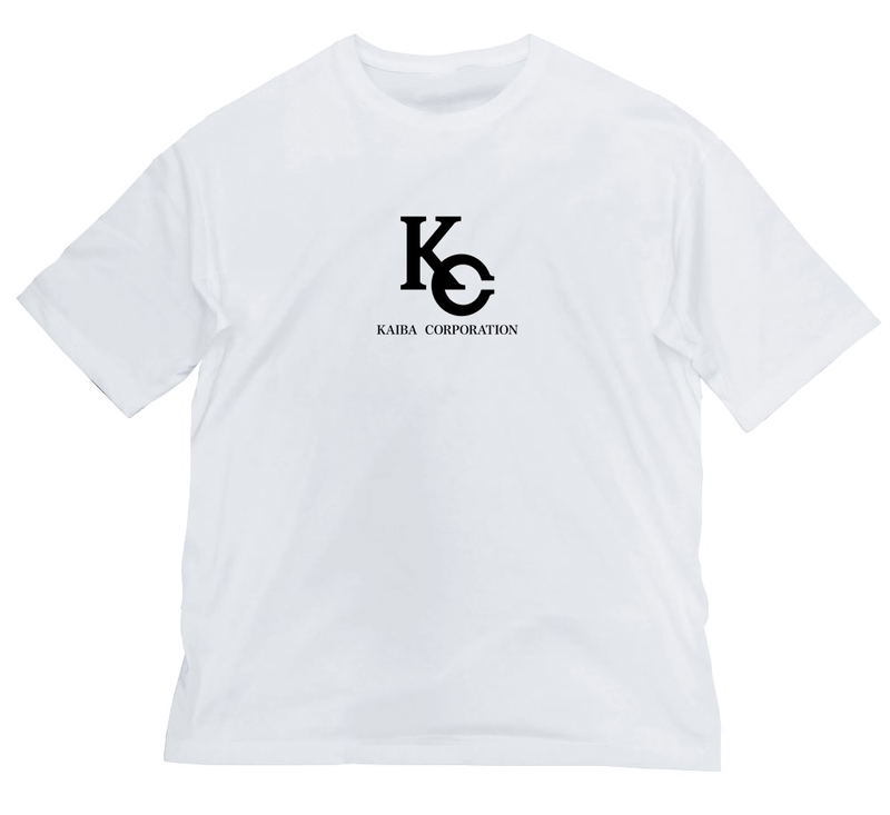 Yu-Gi-Oh! Duel Monsters - Kaiba Corporation Big Silhouette T-shirt White (L Size) image 1