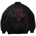 Evangelion Nerv MA-1 Jacket Black (L Size) thumbnail 1