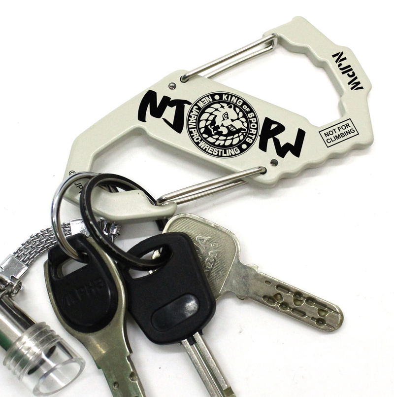 New Japan Pro-Wrestling: Lion Mark Carabiner S Type White image 2