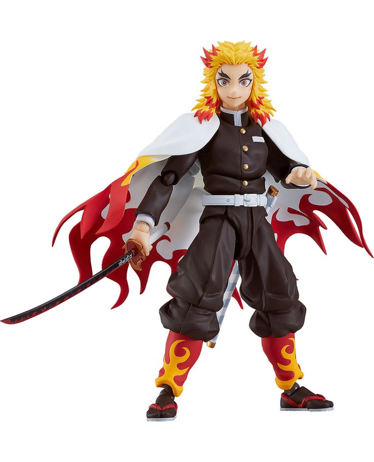 figma No. 553 Demon Slayer Kimetsu no Yaiba: Kyojuro Rengoku [GSC Online Shop Limited Ver.] image 1