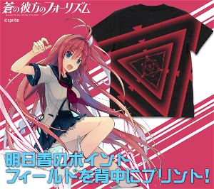 Ao No Kanata No Four Rhythm: Asuka Version Point Field T-shirt Black (XL Size)
