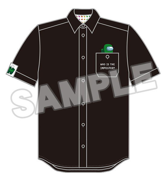 Among Us - Nendoroid Plus Work Shirt Crewmate Green (L Size) image 2
