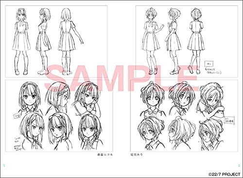 22/7 Girls Of That Day Animation Note image 11