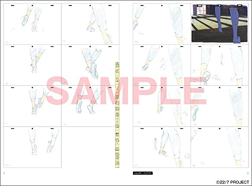22/7 Girls Of That Day Animation Note image 7
