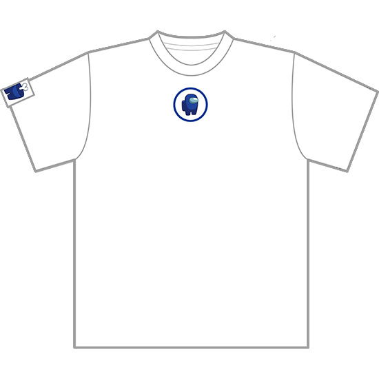 Among Us - Nendoroid Plus T-shirt Crewmate Blue (L Size) image 1