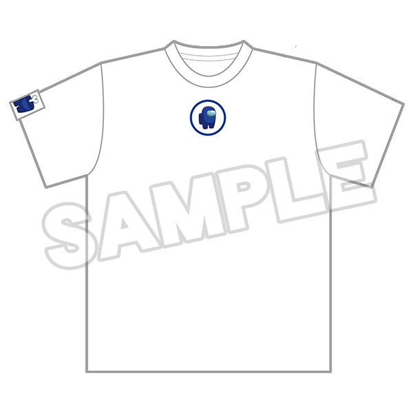 Among Us - Nendoroid Plus T-shirt Crewmate Blue (L Size) image 2
