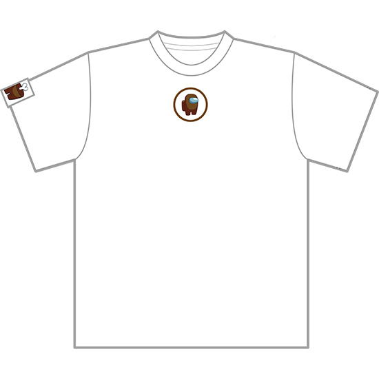 Among Us - Nendoroid Plus T-shirt Crewmate Brown (L Size) image 1