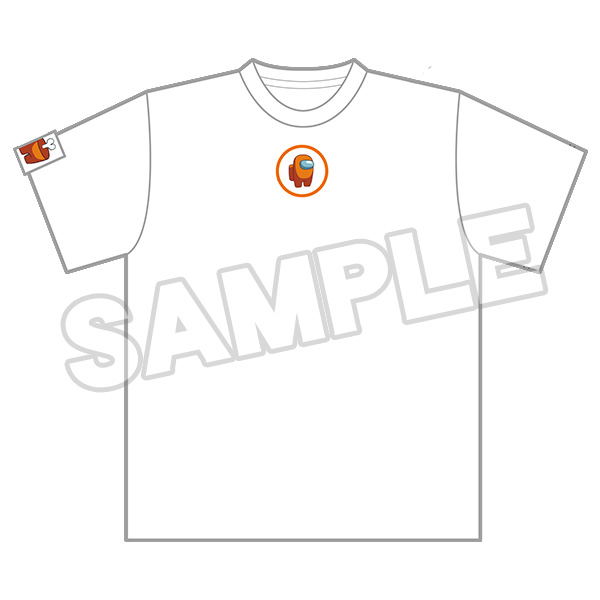Among Us - Nendoroid Plus T-shirt Crewmate Orange (L Size) image 2