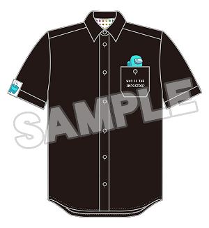 Among Us - Nendoroid Plus Work Shirt Crewmate Cyan (L Size)