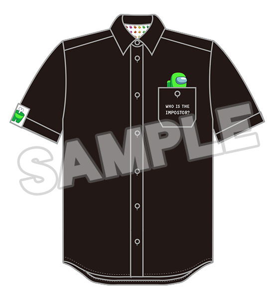 Among Us - Nendoroid Plus Work Shirt Crewmate Lime (L Size) image 2